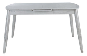 Safavieh Kyoga Auto-Extension Dining Table - Modern Dark Grey Centerpiece For Effortless Entertaining & Flexibility DTB1400B