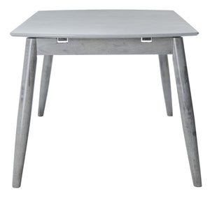 Safavieh Kyoga Auto-Extension Dining Table - Modern Dark Grey Centerpiece For Effortless Entertaining & Flexibility DTB1400B