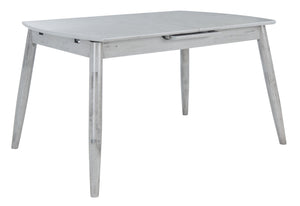 Safavieh Kyoga Auto-Extension Dining Table - Modern Dark Grey Centerpiece For Effortless Entertaining & Flexibility DTB1400B