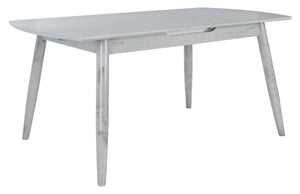 Safavieh Kyoga Auto-Extension Dining Table - Modern Dark Grey Centerpiece For Effortless Entertaining & Flexibility DTB1400B
