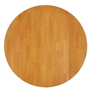 Safavieh Lovell Space-Saving Folding Round Dining Table – Stylish Design For Small Spaces And Versatile Use Light Oak DTB1401D