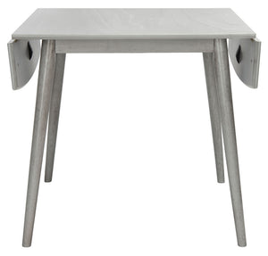 Safavieh Kaylee Extension Dining Table - Stylish Mid-Century Design With Expandable Drop Leaves For Versatile Dining Dark Grey DTB1403B