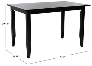 Safavieh Miliano Extension Table - Compact, Modern Design With Drop Leaf For Flexible Dining And Workspaces DTB1404A
