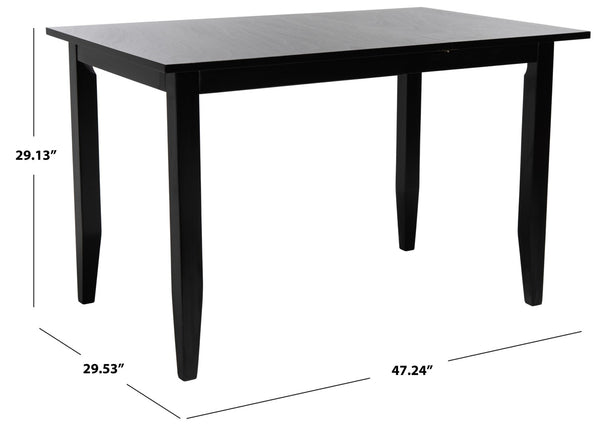 Safavieh Miliano Extension Table - Compact, Modern Design With Drop Leaf For Flexible Dining And Workspaces DTB1404A