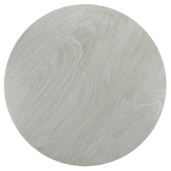 Safavieh Nicolai Round Dining Table - Modern Pedestal Design, Durable Build, And Stylish Centerpiece For Dining Spaces Dark Grey / Matte Black DTB1405B