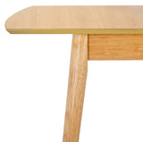 Safavieh Kay Extension Dining Table Natural  Wood DTB1406A