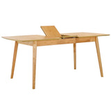 Safavieh Kay Extension Dining Table Natural  Wood DTB1406A