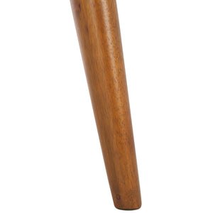 Safavieh Malakai Folding Round Dining Table - Stylish, Compact Design For Modern Interiors And Versatile Use Walnut Wood And Metal Dtb1407a