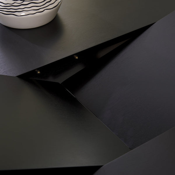 Safavieh Arran Extension Dining Table - Stylish Wood And Metal Design For Modern Dining Spaces And Gatherings Black Wood And Metal Dtb1408b