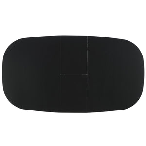 Safavieh Arran Extension Dining Table - Stylish Wood And Metal Design For Modern Dining Spaces And Gatherings Black Wood And Metal Dtb1408b