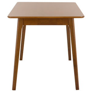 Safavieh Forus Dining Table - Timeless Craftsmanship And Modern Functionality For Elegant Gatherings And Meals Walnut DTB1409A