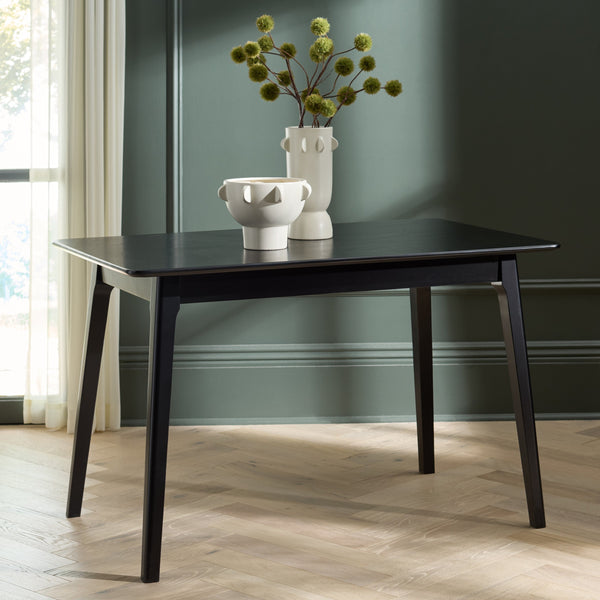 Safavieh Forus Walnut Dining Table – Elegant Design, Sturdy Craftsmanship, Perfect For Memorable Gatherings Black Wood Dtb1409b