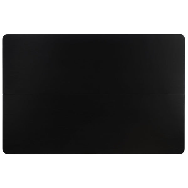 Safavieh Clive Space Saving Folding Dining Table Matte Wood Modern Minimalist Kitchen Black DTB1410A