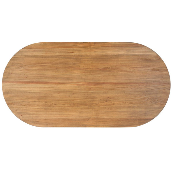 Safavieh Syura Ribbed Dining Table – Modern Sculptural Design With Soft Edges And Tactile Detail For Every Space Natural DTB2101A