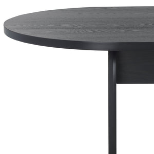 Safavieh Syura Ribbed Dining Table – Modern Sculptural Design With Soft Edges And Tactile Detail For Every Space Black DTB2101B