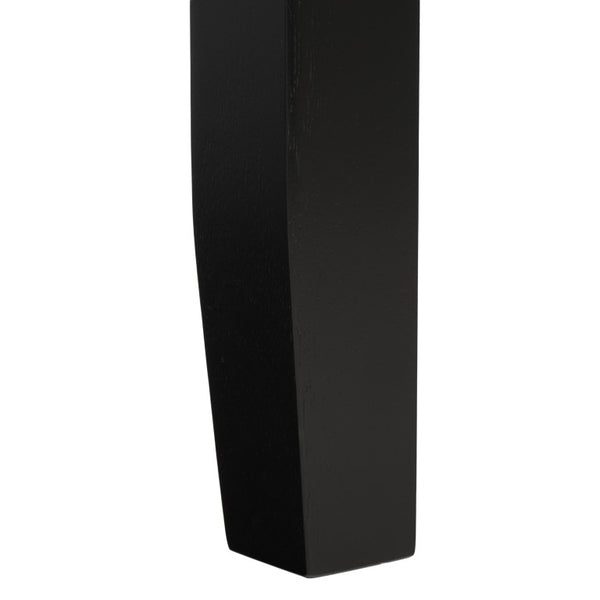 Safavieh Cereah Rectangular Dining Table Sleek Contemporary Design Seats Four Modern Room Black DTB2700B