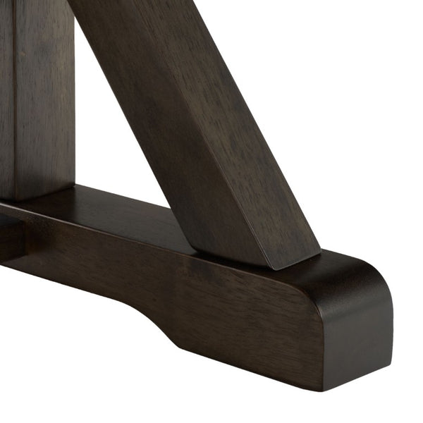 Safavieh Hildy Rectangular Dining Table Warm Ash Finish Seats Six Modern Farmhouse Style Brown DTB2702A