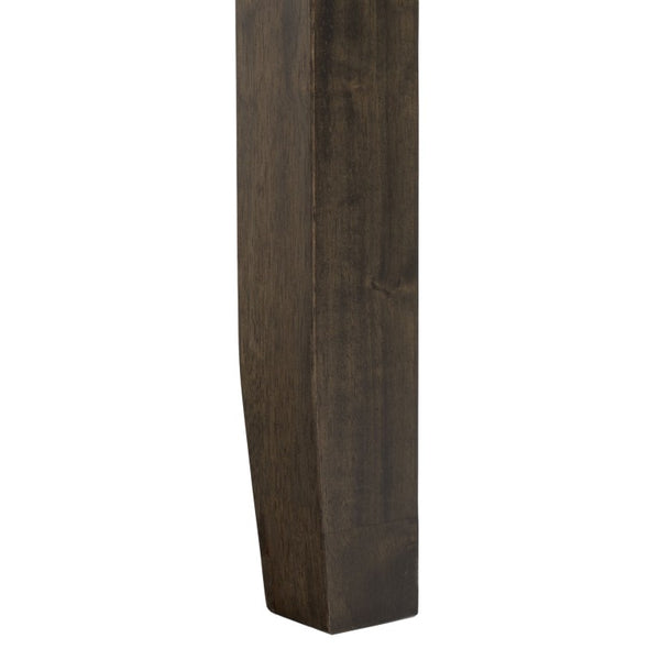 Safavieh Bartone Square Dining Table Warm Ash Finish Seats Four Classic Transitional Style Brown DTB2703A