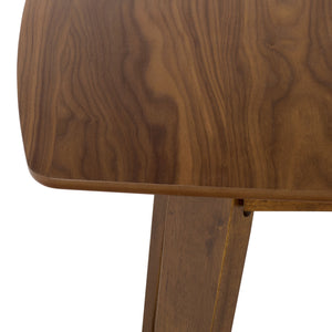Alissa Extendable Dining Table With Smooth Mechanism — Solid Rubberwood Craftsmanship, Seats 4–8