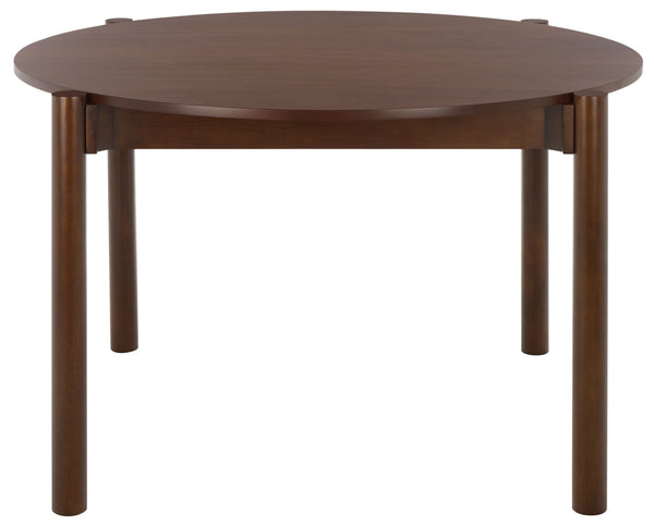 Naomina Dining Table – Square 47.2" Modern Mdf & Solid Rubberwood Centerpiece, Seats 4, Durable Finish