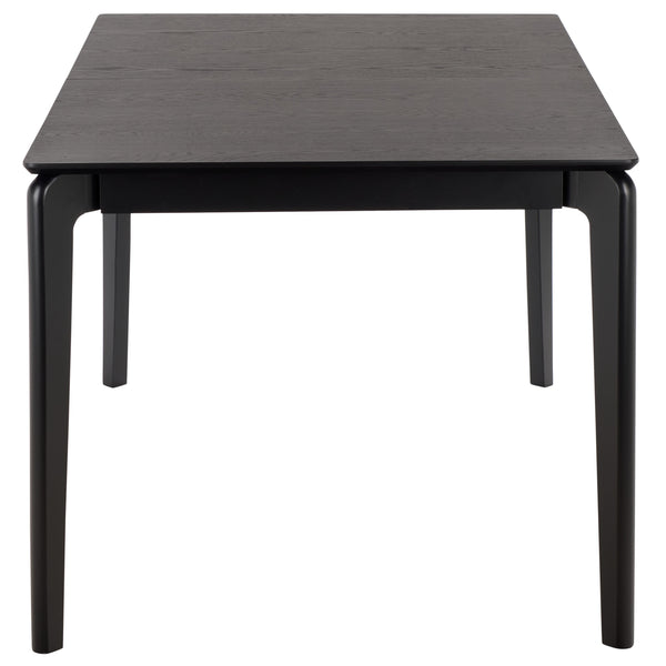 Hammis Extendable Dining Table With Smooth Metal Mechanism, Durable Mdf & Rubberwood, Seats 4–6
