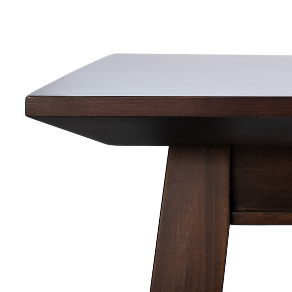 Safavieh Brayson Rectangle Dining Table – Modern Elegance With Durable Craftsmanship For Stylish Entertaining Walnut DTB5000B