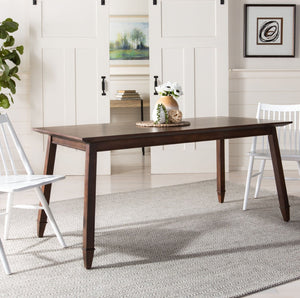 Safavieh Brayson Rectangle Dining Table – Modern Elegance With Durable Craftsmanship For Stylish Entertaining Walnut DTB5000B