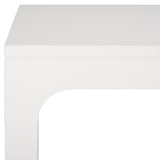 Safavieh Gael Rectangle Dining Table White Mdf/ Plywood / Mahonagy Wood DTB5001A