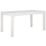 Safavieh Gael Rectangle Dining Table White Mdf/ Plywood / Mahonagy Wood DTB5001A