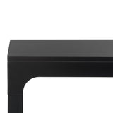 Safavieh Gael Rectangle Dining Table Black Mdf/ Plywood / Mahonagy Wood DTB5001B