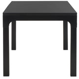 Safavieh Gael Rectangle Dining Table Black Mdf/ Plywood / Mahonagy Wood DTB5001B