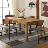 Safavieh Gael Rectangle Dining Table Natural Mdf/ Plywood / Mahonagy Wood DTB5001C