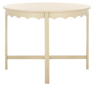 Safavieh Seraphina Round Dining Table – Classic Style For Inviting Gatherings, Perfect For Any Decor Setting Sand DTB5700A