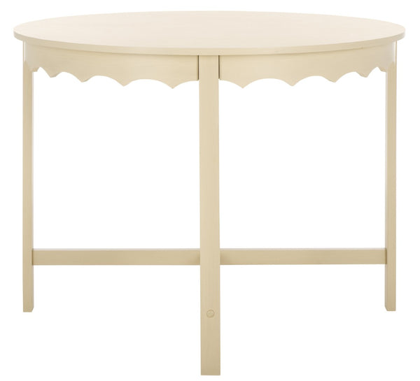 Safavieh Seraphina Round Dining Table – Classic Style For Inviting Gatherings, Perfect For Any Decor Setting Sand DTB5700A