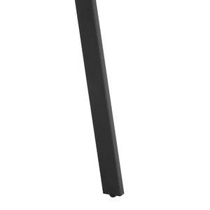 Safavieh Leith Dining Table - Mid-Century Scandinavian Design With Natural Wood & Bold Black Accents, Seats 6 DTB5801A