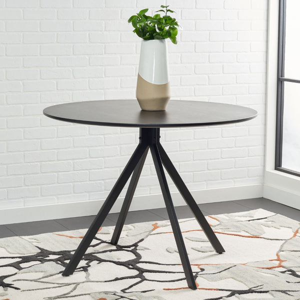 Safavieh Skyden Dining Table - Contemporary Bistro Design With Sculptural Pedestal Base For Small Spaces DTB5804A