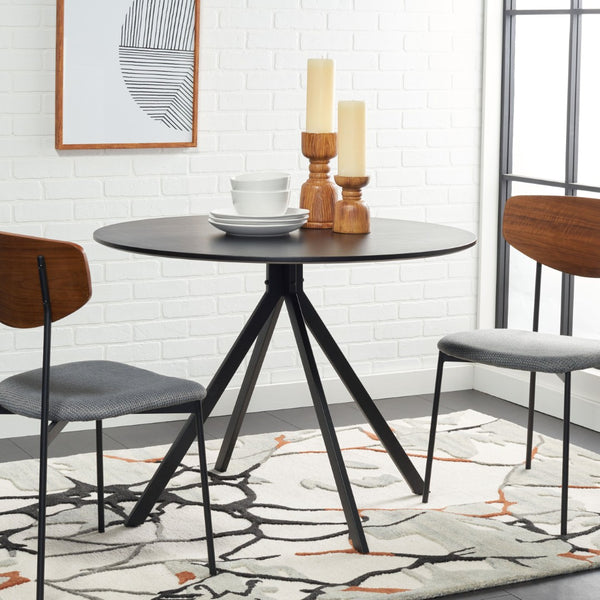 Safavieh Skyden Dining Table - Contemporary Bistro Design With Sculptural Pedestal Base For Small Spaces DTB5804A