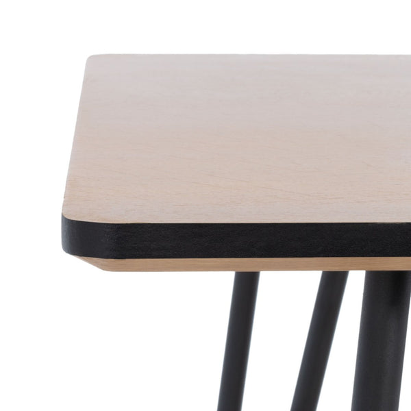 Safavieh Lexzandra Dining Table - Retro-Industrial Charm With Mixed-Leg Design For Modern Elegance & Style DTB5805A