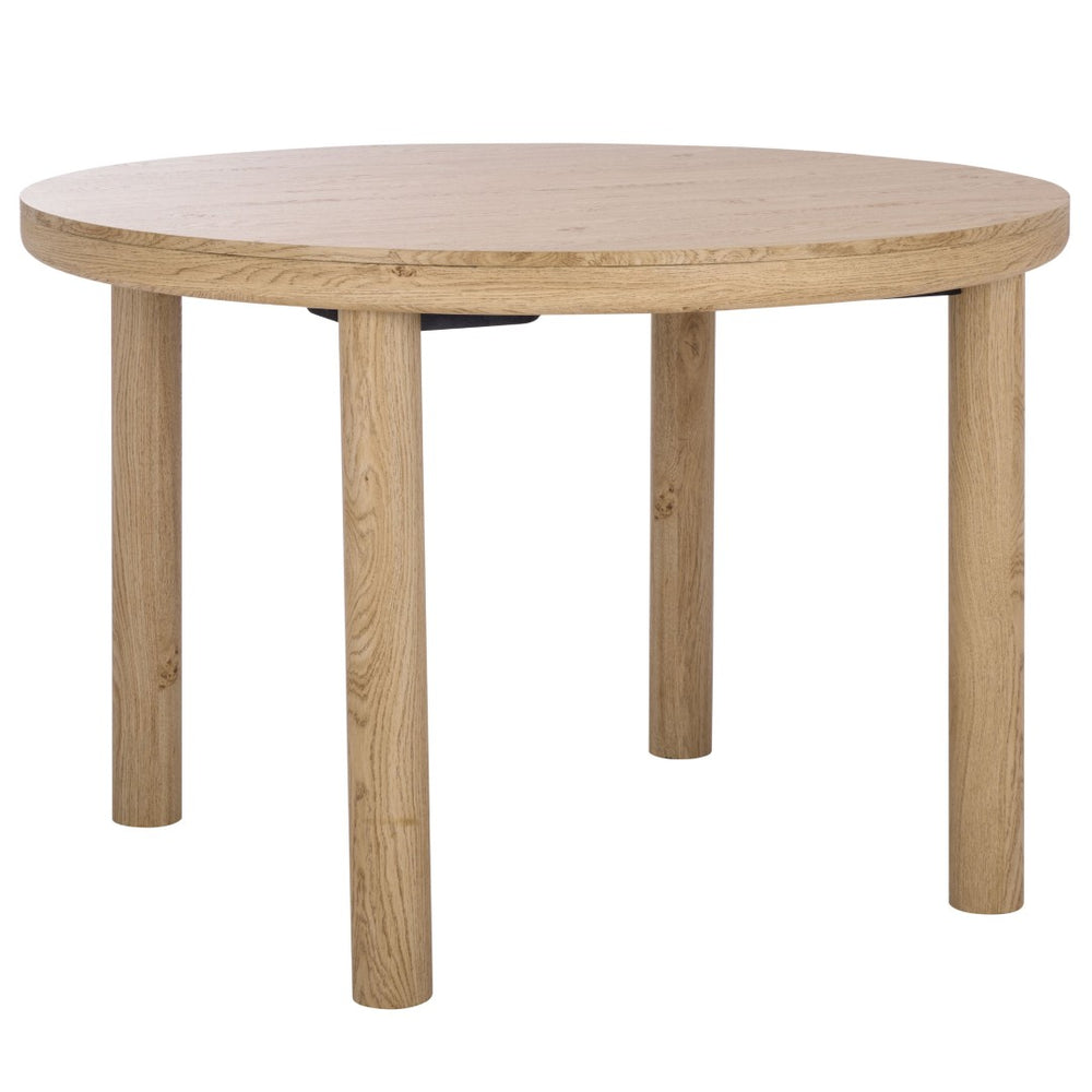 Safavieh Detroitee Round Wooden Dining Table – Stylish Centerpiece For Family Meals And Gatherings, Durable Design Oak DTB6400A