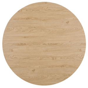 Safavieh Detroitee Elegant Round Dining Table – Timeless Wooden Centerpiece For Gatherings And Décor  Wood Dtb6400a