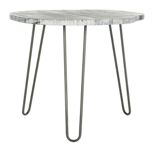 Safavieh Mindy Wood Top Dining Table - Vintage-Inspired Chic Design For Modern Homes And Elegant Dining Spaces Grey/White Wash DTB6500B