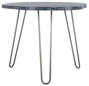 Safavieh Mindy Wood Top Dining Table - Vintage-Inspired Chic Design For Modern Homes And Elegant Dining Spaces Grey/White Wash DTB6500B