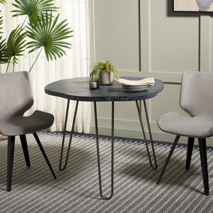 Safavieh Mindy Wood Top Dining Table - Vintage-Inspired Chic Design For Modern Homes And Elegant Dining Spaces Grey/White Wash DTB6500B