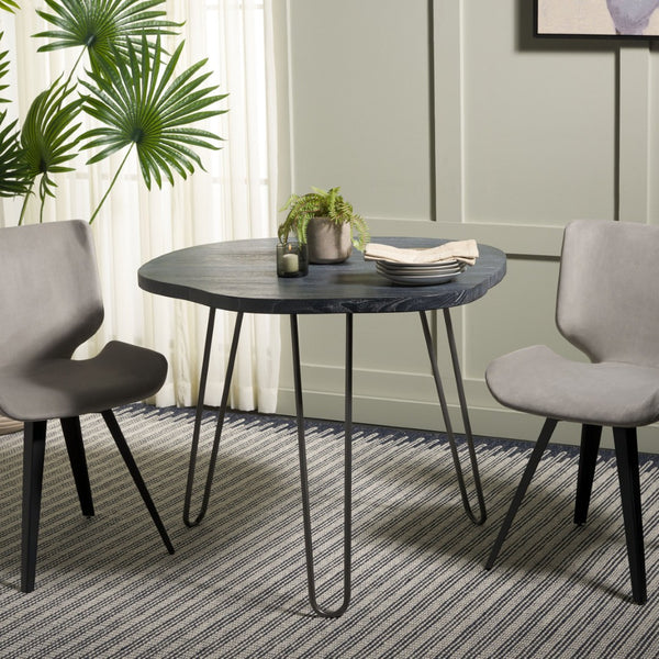 Safavieh Mindy Wood Top Dining Table - Vintage-Inspired Chic Design For Modern Homes And Elegant Dining Spaces Grey/White Wash DTB6500B