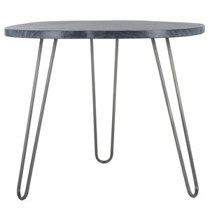 Safavieh Mindy Wood Top Dining Table - Vintage-Inspired Chic Design For Modern Homes And Elegant Dining Spaces Grey/White Wash DTB6500B