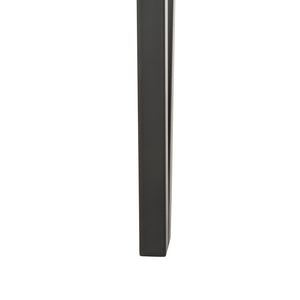 Safavieh Alyssa Rustic Midcentury Dining Table - Canyon Grey Wood Top With Sturdy Hairpin Legs For Versatile Style Multi/Brown/Black Metal Legs DTB7000A