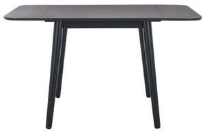 Damarius Drop-Leaf Dining Table With Space-Saving Design, Modern Minimalist Wood Top For Small Homes