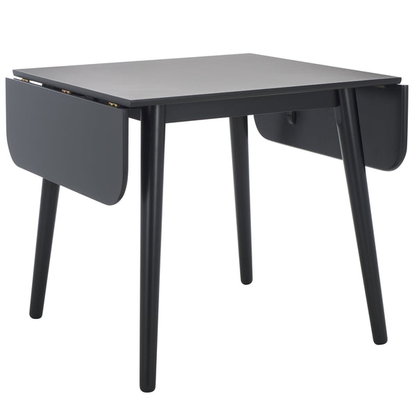 Damarius Drop-Leaf Dining Table With Space-Saving Design, Modern Minimalist Wood Top For Small Homes