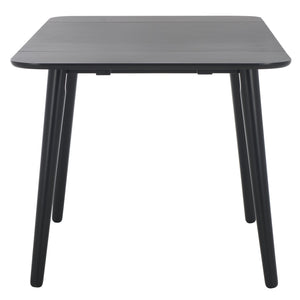 Damarius Drop-Leaf Dining Table With Space-Saving Design, Modern Minimalist Wood Top For Small Homes