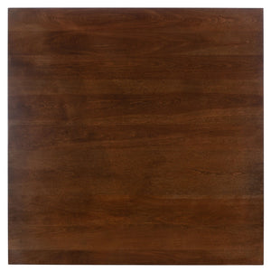 Safavieh Yuri Counter Table - Modern Square Design With Natural Wood Accents For Small Spaces & Versatile Use DTB9211A